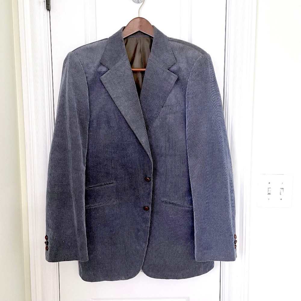 Dragonfly - Blue Corduroy Sport Coat